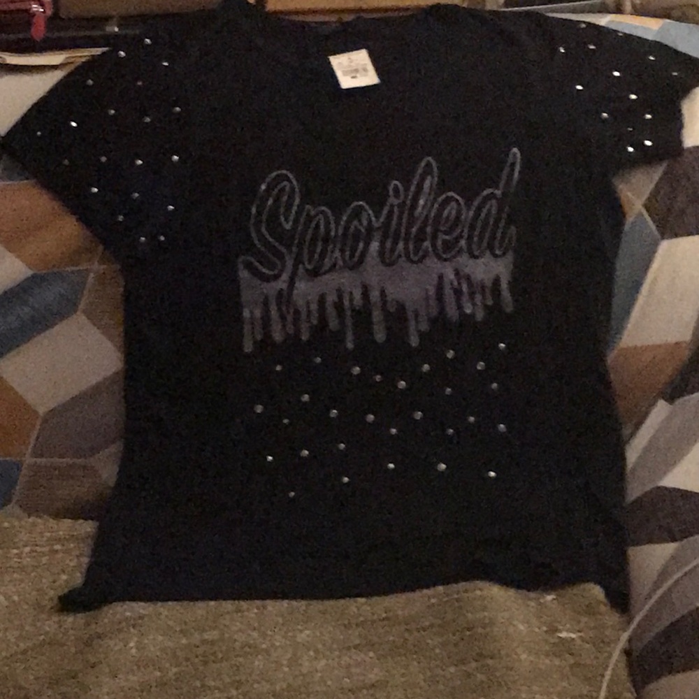 Black Graffic Tee